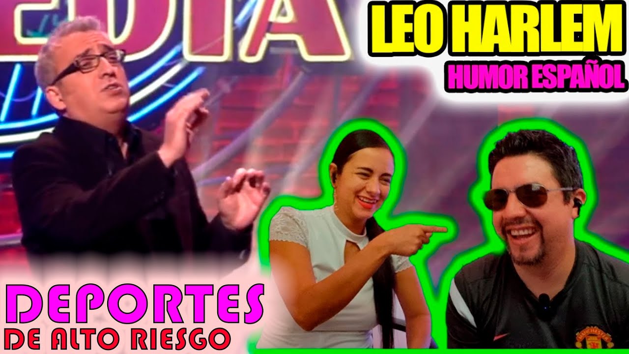 Comediante ESPAÑOL | Reacción a Leo Harlem | Los deportes de riesgo son como suicidarse a plazos