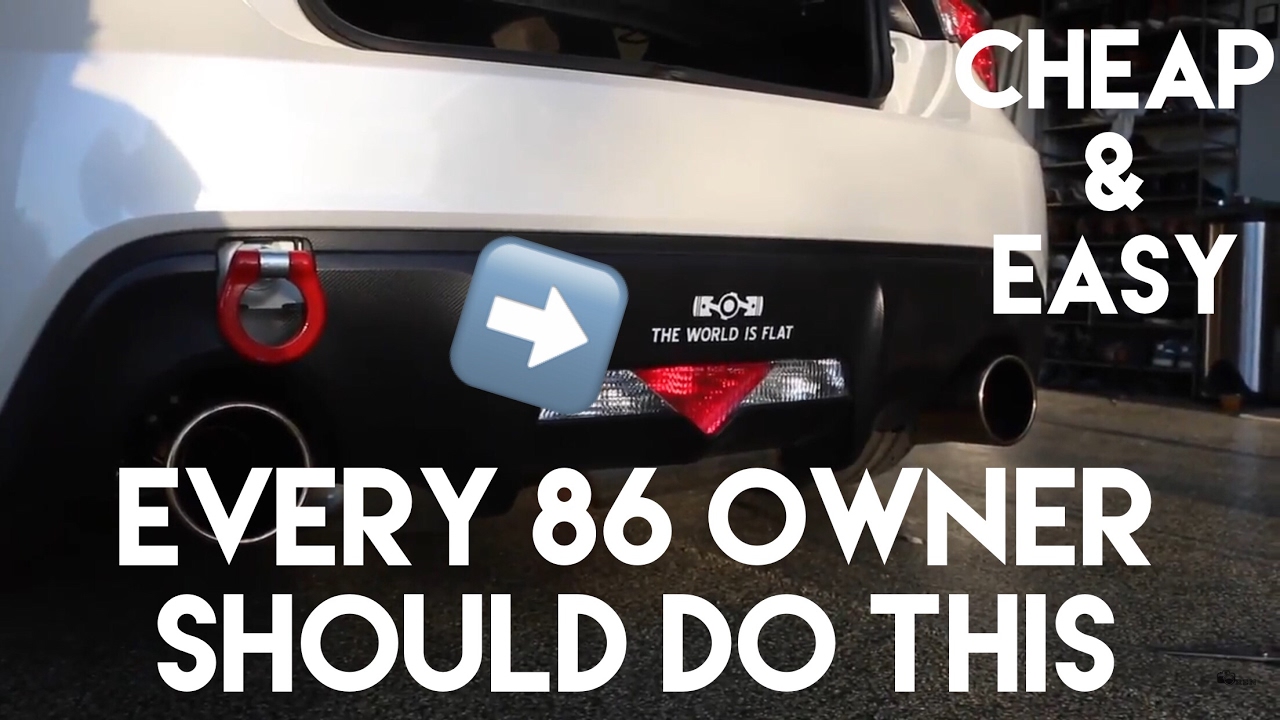 How to install the iJDMTOY 4th Brake Light in the FRS!