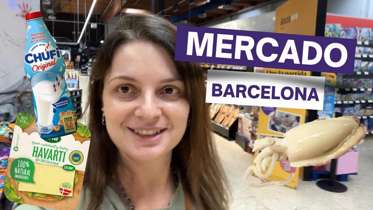 Compras 🇪🇸🥑 Mercado em Barcelona [Quanto custa & O que vende]