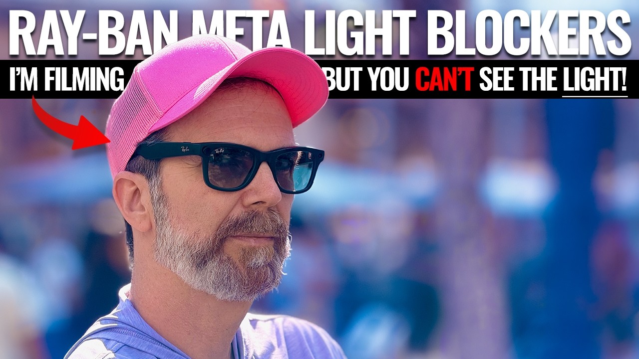 Ray-Ban Meta's Recording LED can Easily be Blocked and Meta has to FIX THIS.