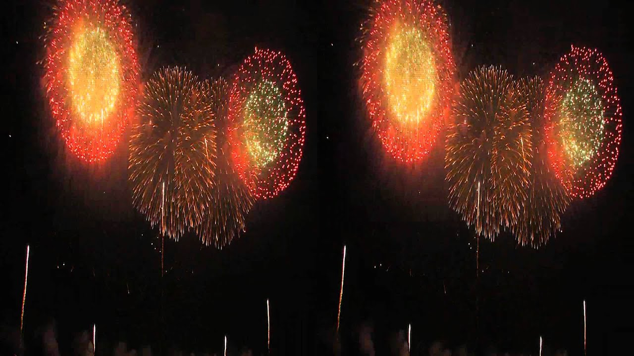 FIREWORKS 3D - Kounosu Fireworks Festival 2012 / 鴻巣花火大会 「鳳凰乱舞」 3D映像