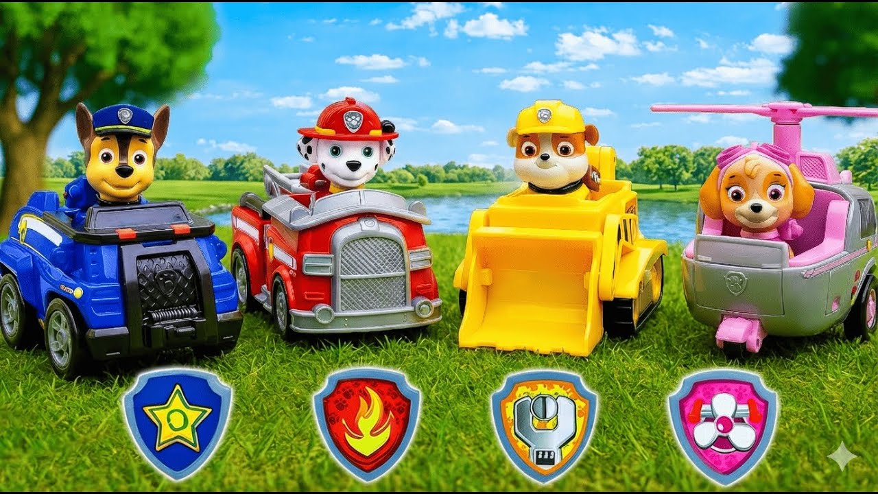 PAW PATROL Rescue the Mighty Express 🚂🔔| Pups Toy Unboxing Stop Motion for Kids | Paw Patrol Toys