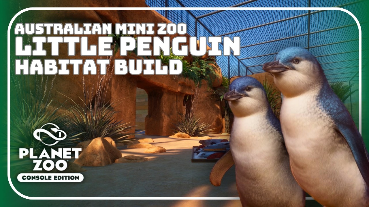 Building For The Worlds CUTEST Penguin In Planet Zoo Console Edition