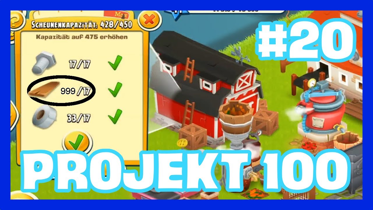 Hay Day Projekt 100 | SHOPPING TRICK! 😱 UNENDLICH Bretter ab Level 7 | SyromerB #20