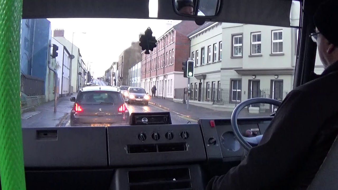 Mercedes-Benz 609D Nu-Track Frontier Bus YIB 3575 Frontier Bus Hire To Fyfes Newry Part 2