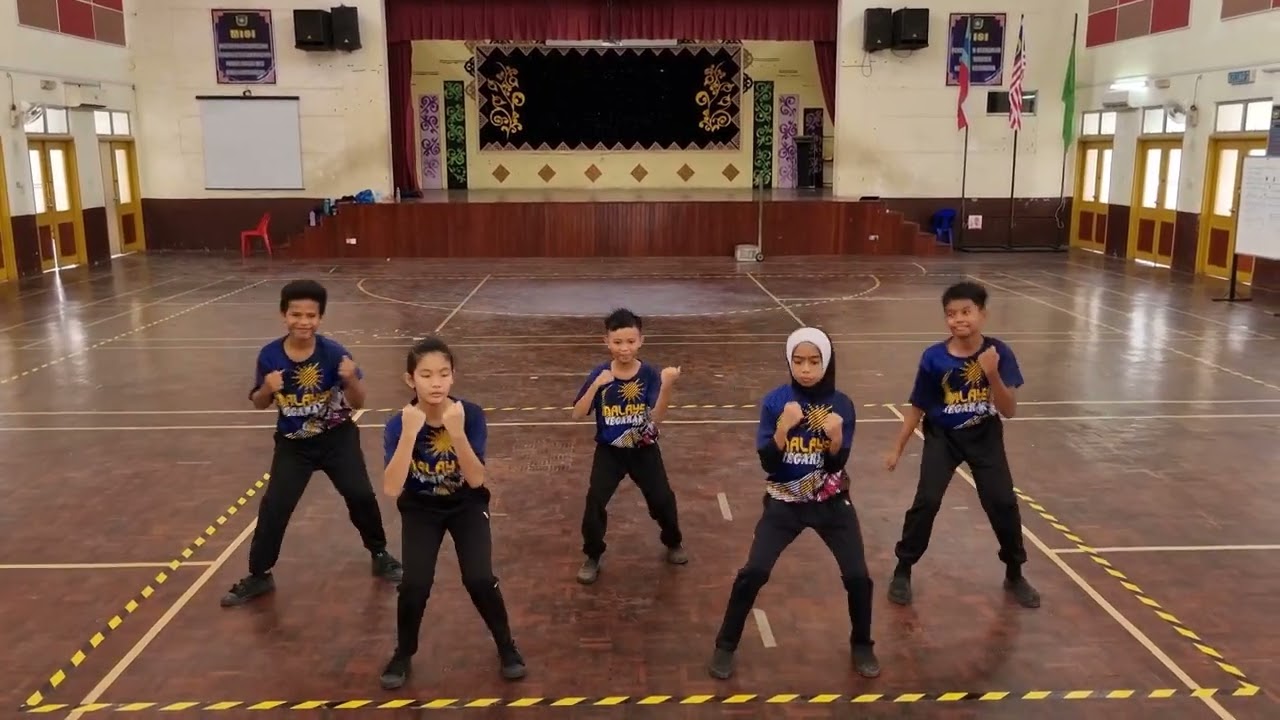 PERTANDINGAN e-ACTIV JAM SENAM AEROBIK KPM-MILO PERINGKAT KEBANGSAAN TAHUN 2022 (SK LAHAD DATU II)