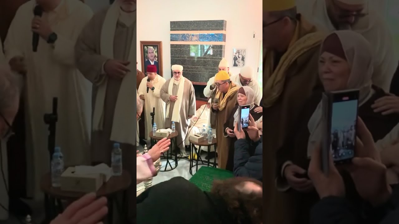 	مشهد يهز القلوب: والدة الشاف كيمو تودّع ابنها في جنازة مؤثرة 😭	