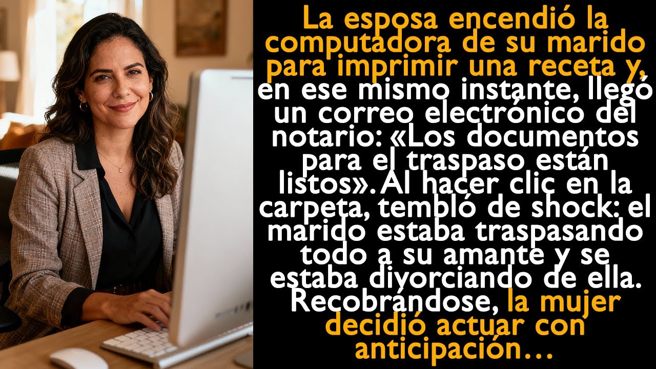 El marido quería traspasar todo a su amante y divorciarse de mí