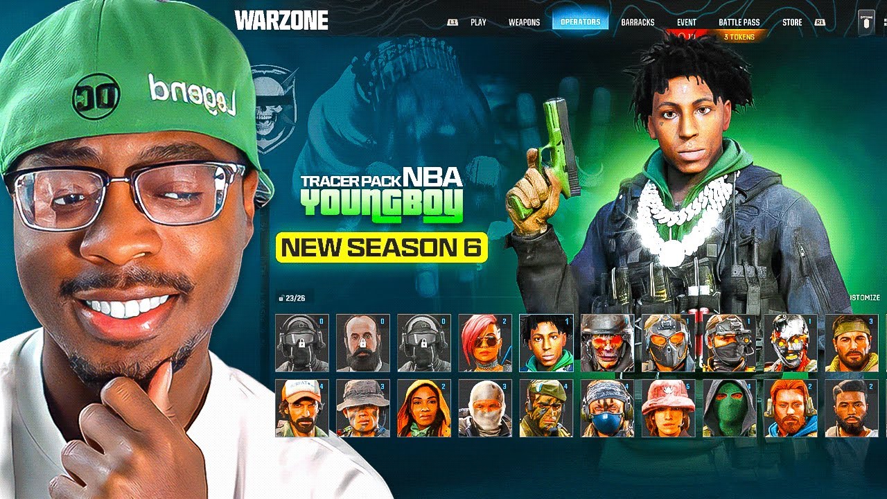 NBA YOUNGBOY builds my META LOADOUT in Warzone!