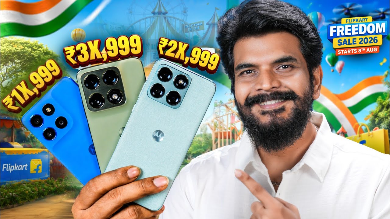 Flipkart Freedom Sale Deals On Motorola Mobiles 🤩