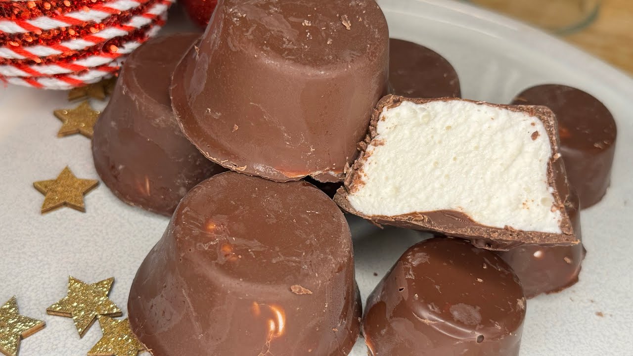 Recette de noël : les Guimauves au chocolat  🍫
