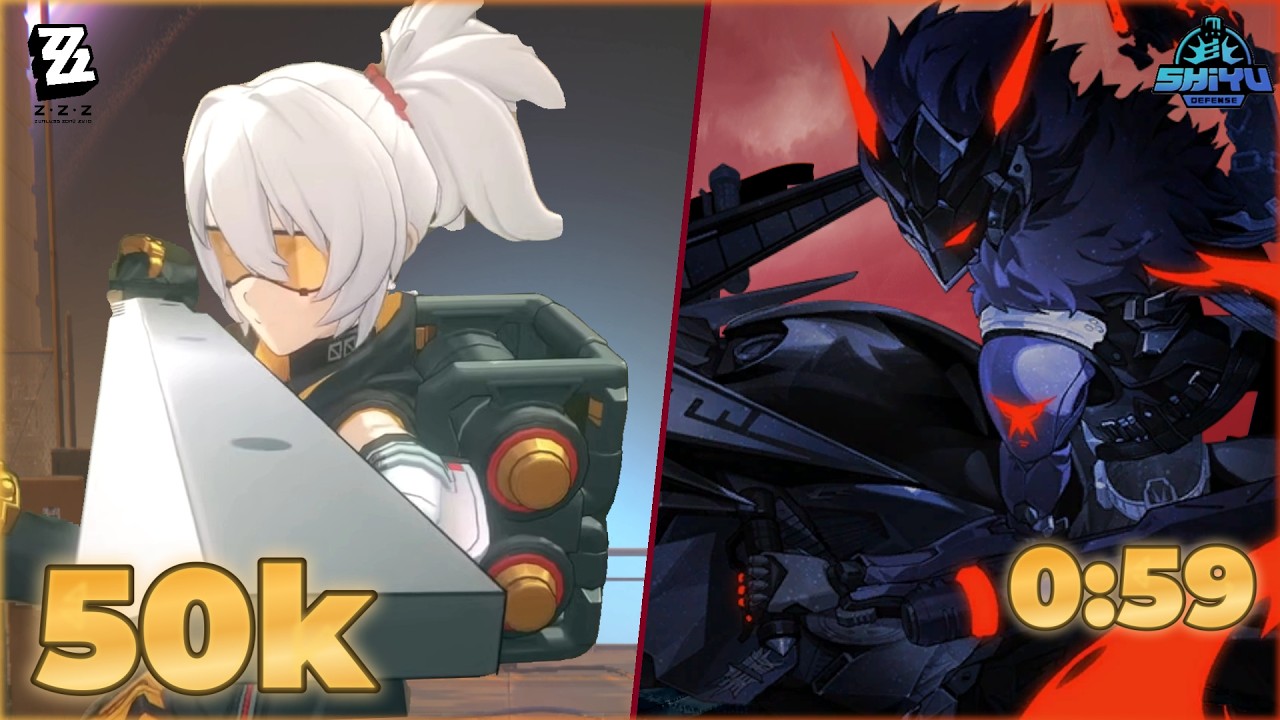 Soldier 11 vs Doppelganger Billy | 50k (0:59) Soldier 11/Norma/Sunna Shiyu Defense 5-2 | ZZZ 3.0