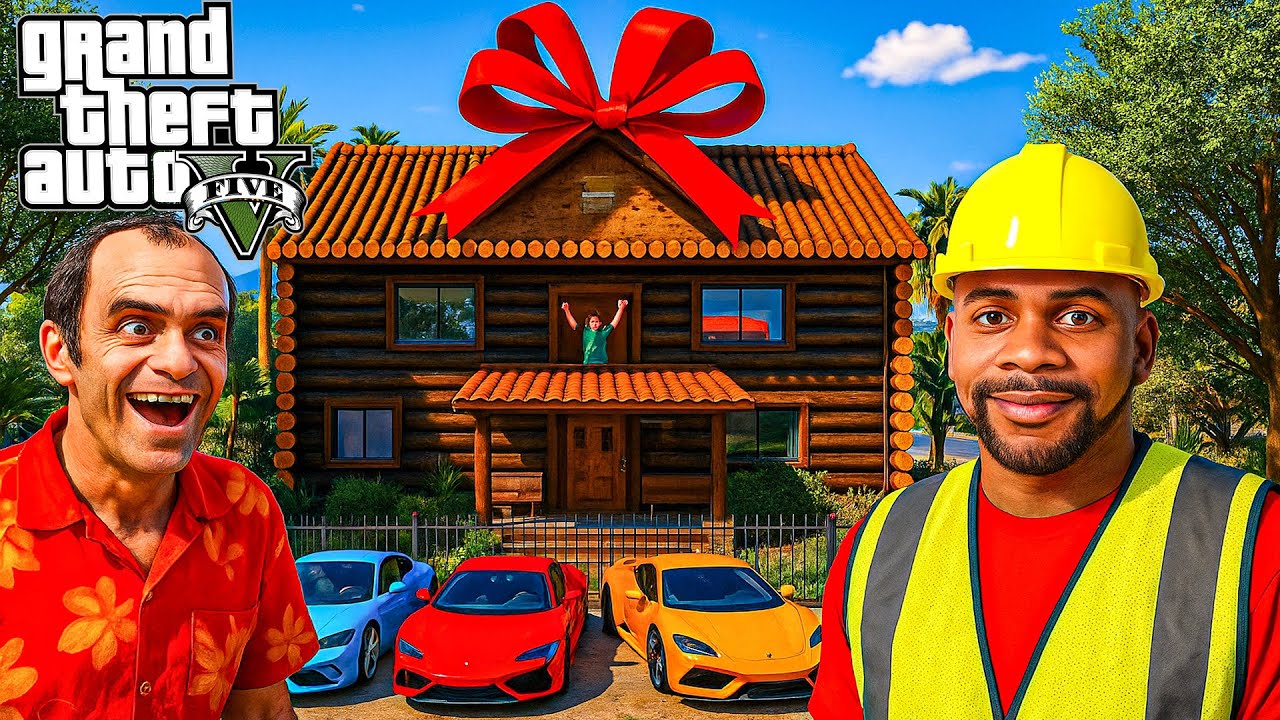 Franklin OFFRE une Nouvelle Maison de LUXE à Trevor | GTA 5 Mods