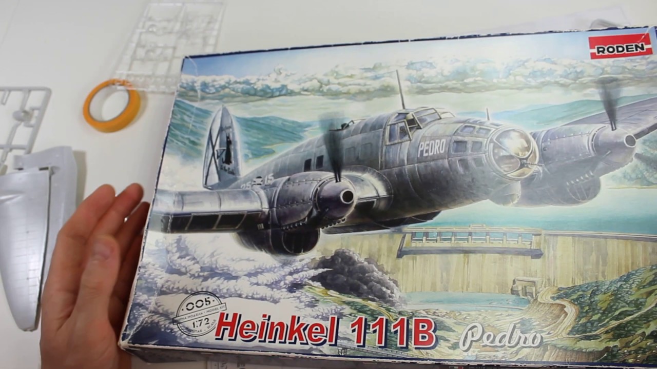 Roden 1/72 He 111 B Pedro, review and chat
