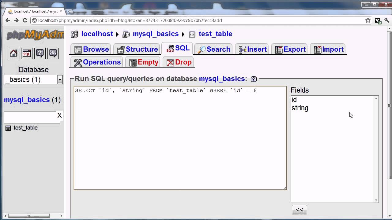 [MySQL Tutorial]: Basic Queries (Select, Update, Delete, Insert)