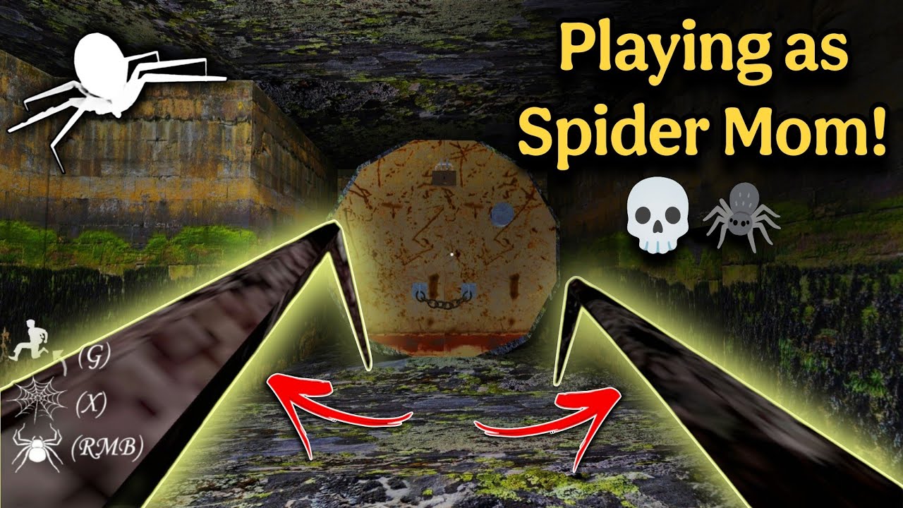 Playing as Spider Mom... Hunting Granny in Her Own House! | Insane Gameplay 💀🕷️