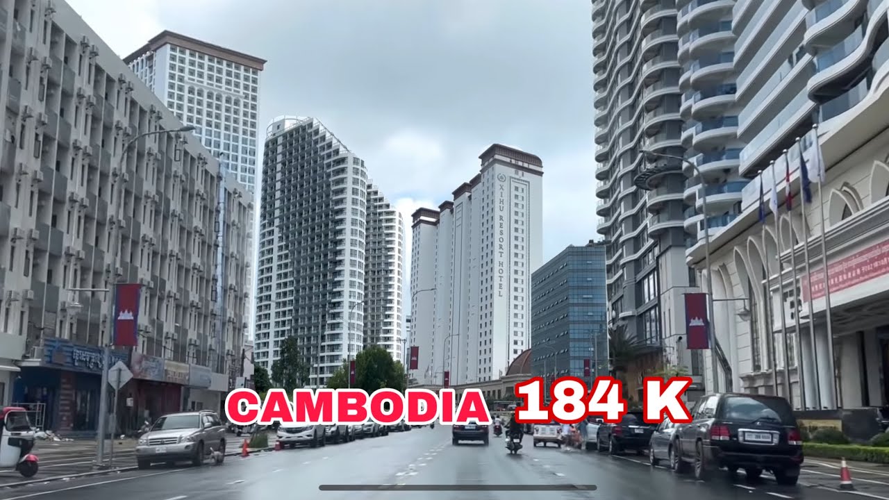 Sihanoukville and new second modern city in Cambodia.