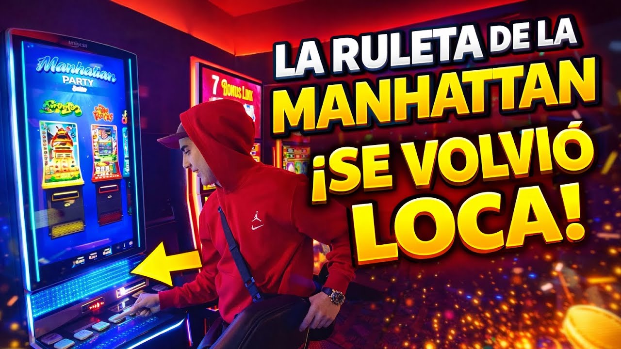Estuve a punto de ganar el JACKPOT en la Ruleta Manhattan 🔥😱