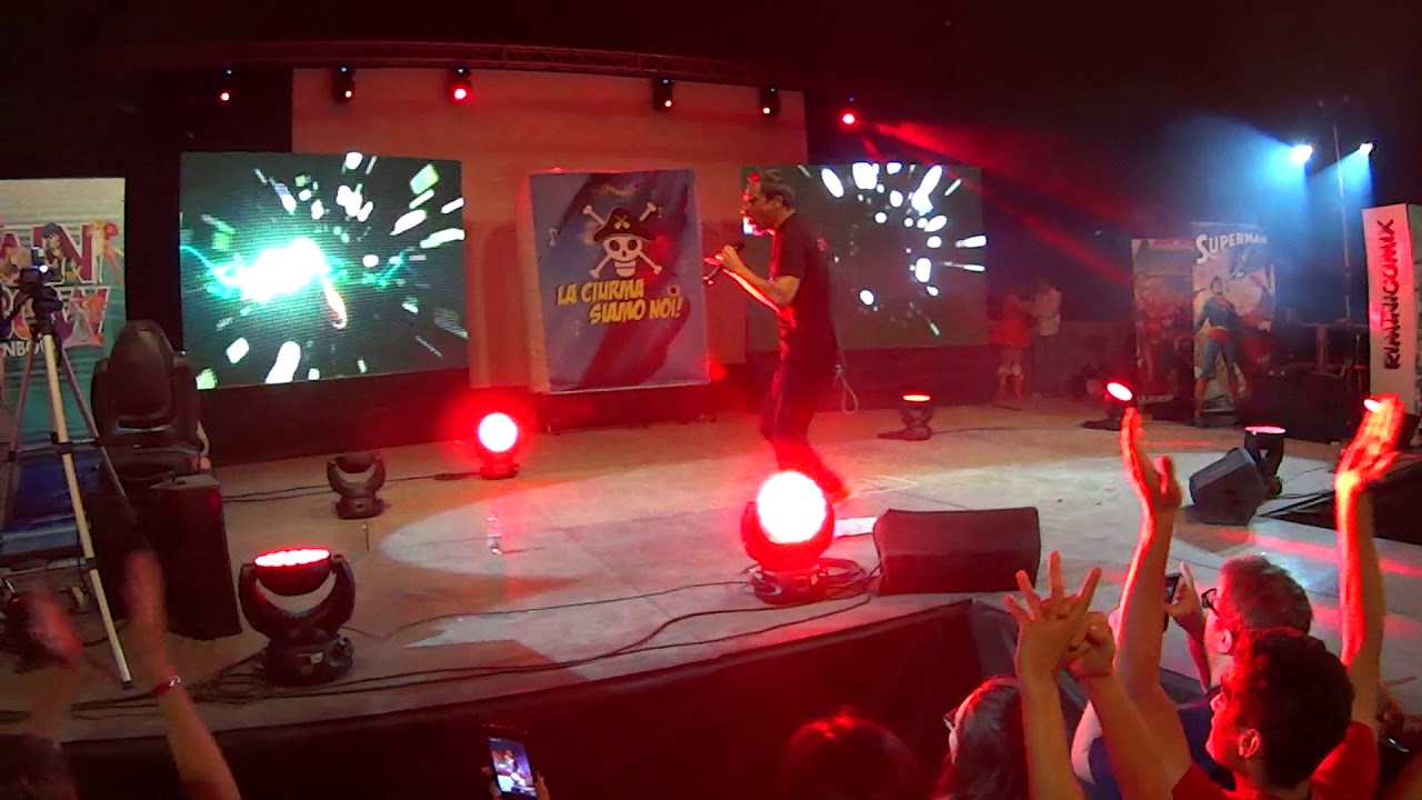 [Live] Giorgio Vanni - Beyblade + Beyblade V-Force @RiminiComics 2016
