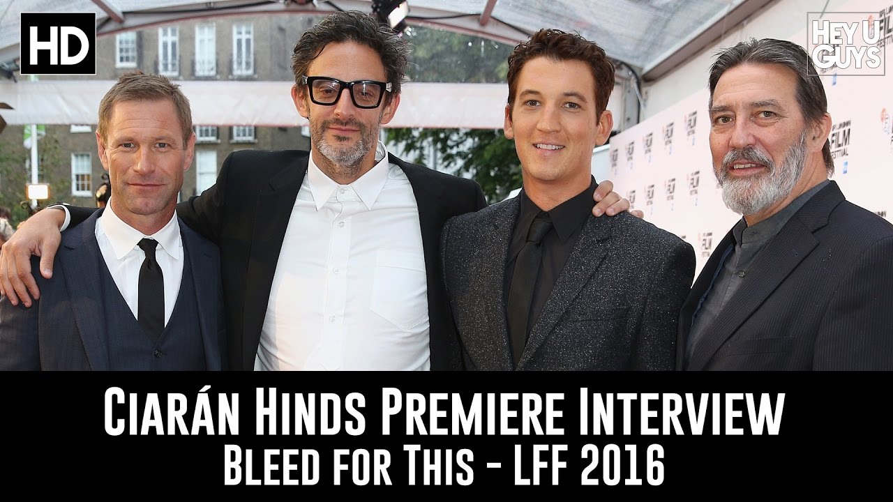 Ciarán Hinds LFF Premiere Interview - Bleed for This