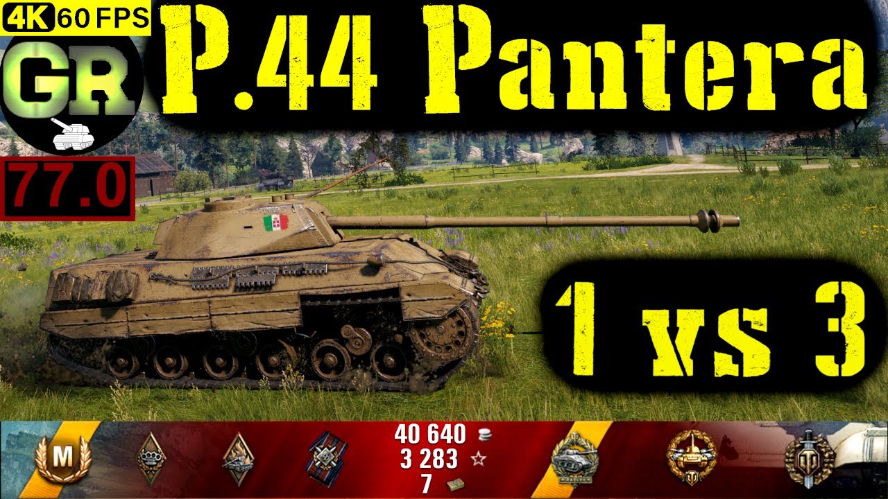 77_World of Tanks P.44 Pantera WoT Replay - 9 Kills 5.4K DMG(Patch 1.5.0)