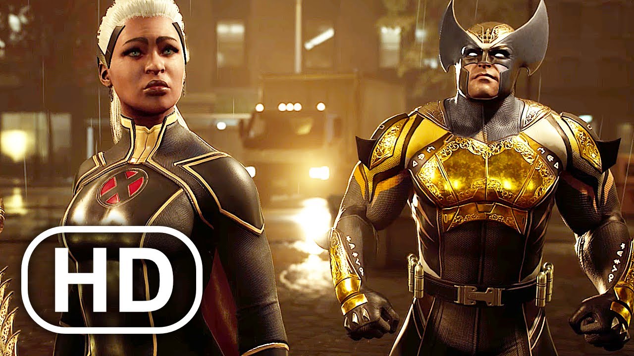 Wolverine Reunited With Storm Scene 4K ULTRA HD - Marvel's Midnight Suns