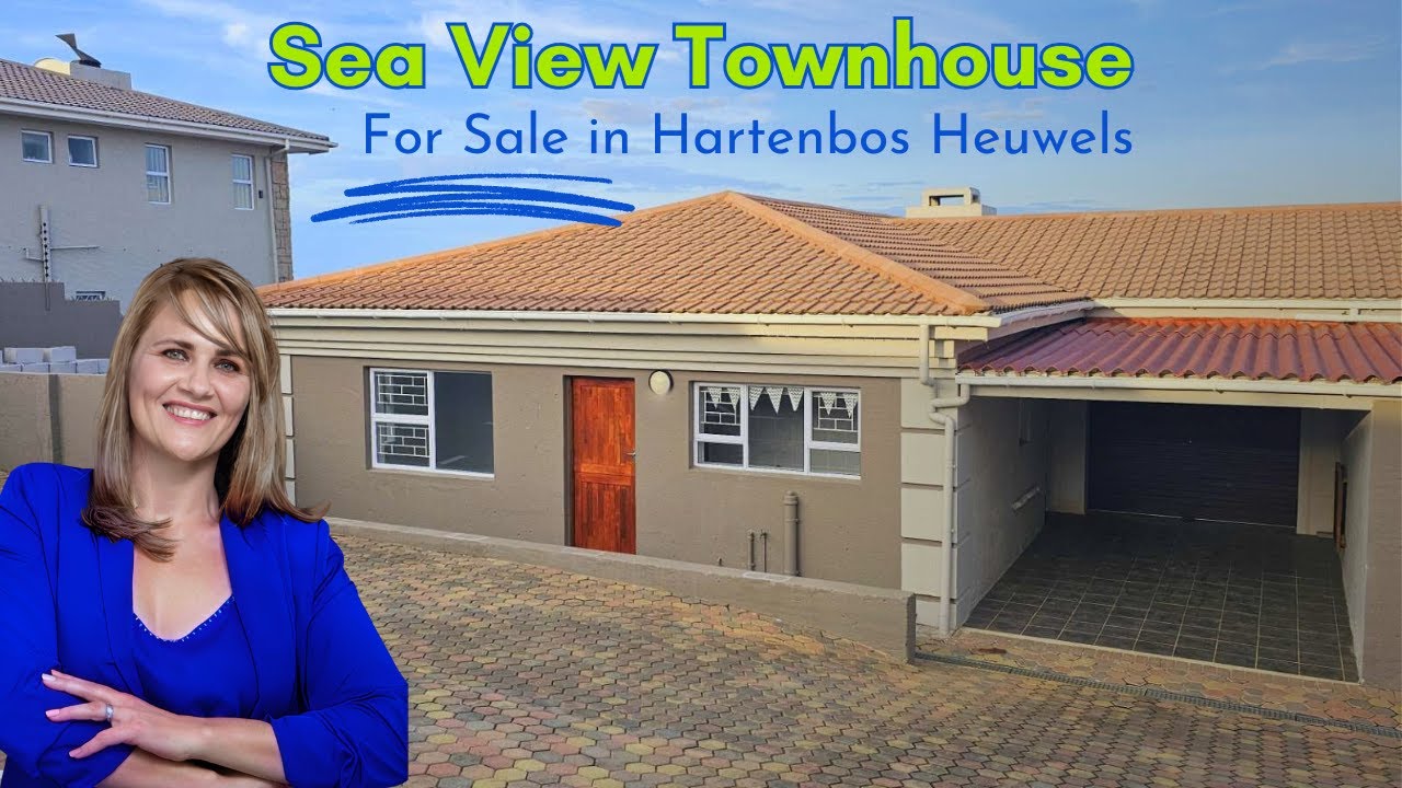 🌊 Sea View Townhouse in Hartenbos Heuwels | 3-Bed Home with Enclosed Braai Balcony
