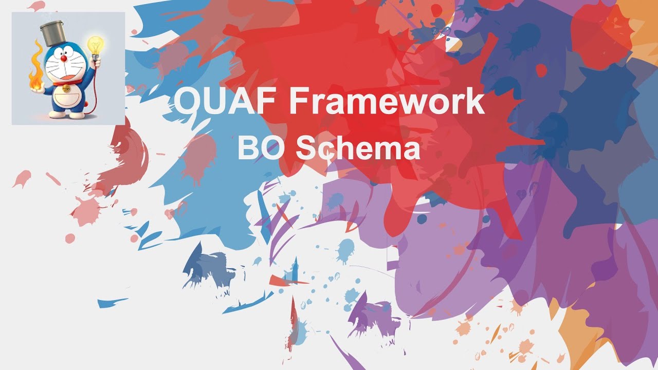 OUAF Framework 4: BO Schema