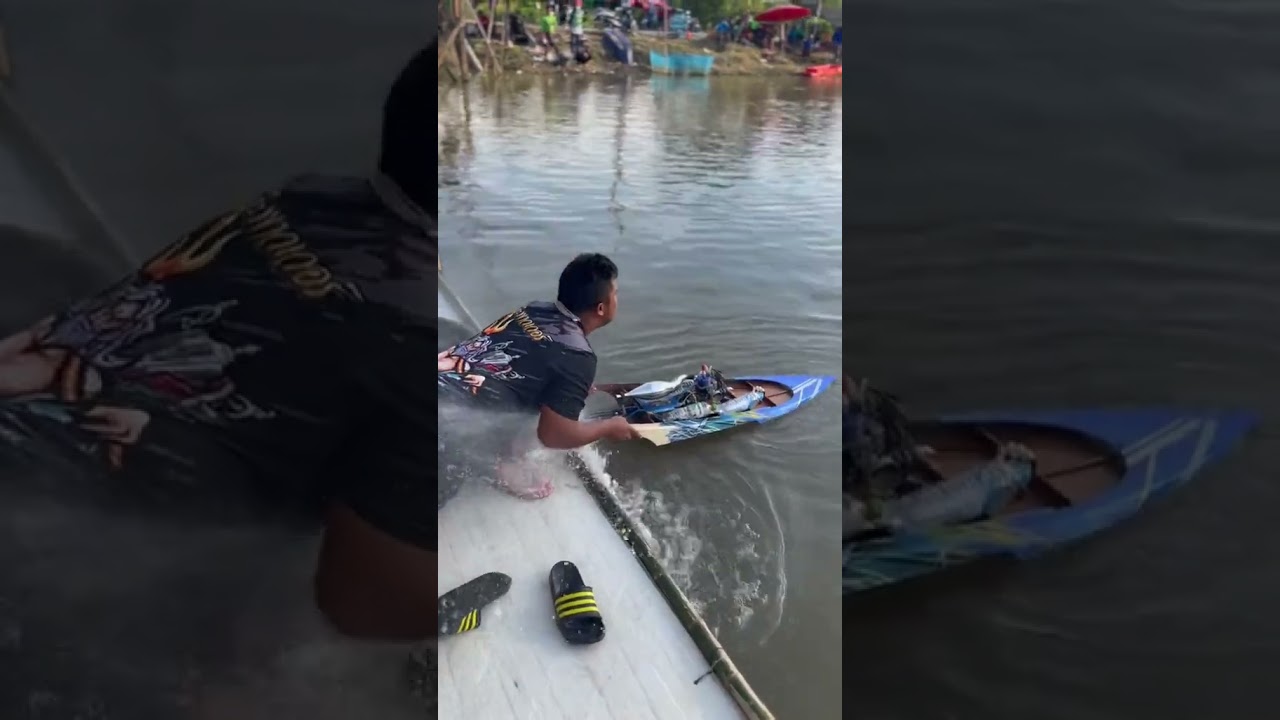 Rc kapal balap thailand, ngeri uy top speednya 🙀 