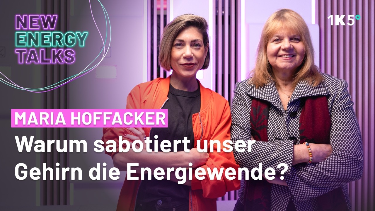Unser Gehirn sabotiert die Energiewende! Warum fragen wir Neurowissenschaftler Maria Hoffacker.