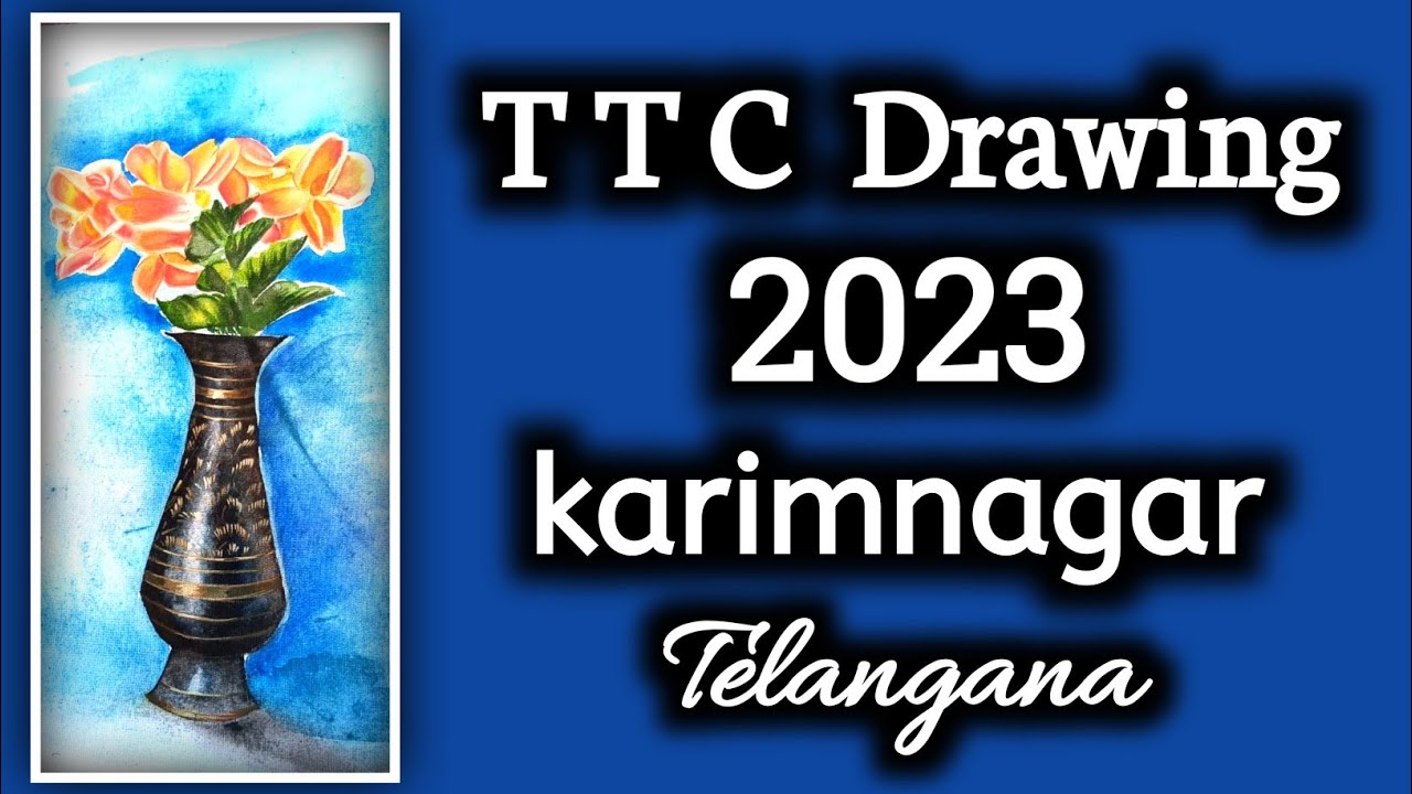 Technical Teacher Certificate Course -2023#karimnagar #telangana@drawing teacher ramanaiah