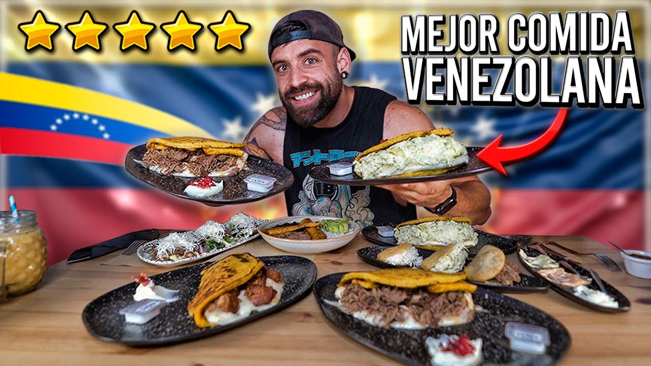 COMIENDO TODO el MENÚ en el MEJOR RESTAURANTE VENEZOLANO de VALENCIA *arepas, cachapa...* 🇻🇪