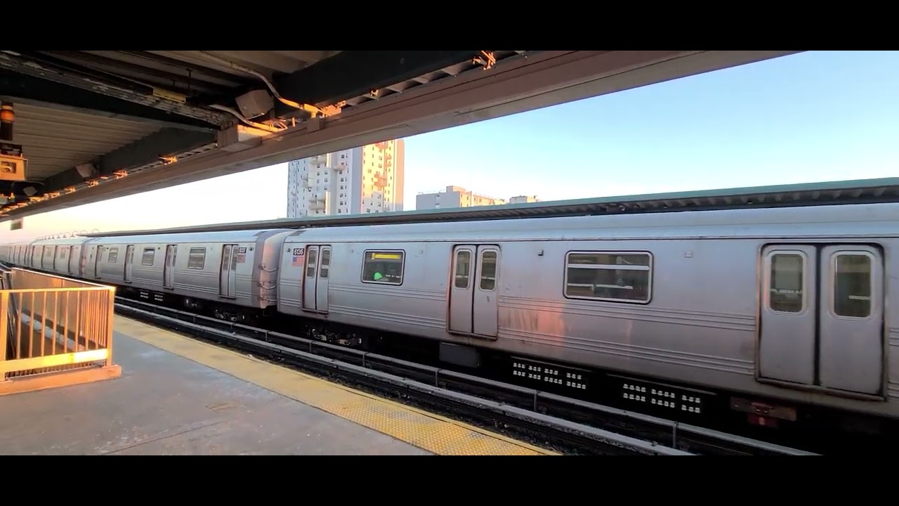 [Sunset Edition] R46 (A) SB Train at Beach 60th Street | Round 2