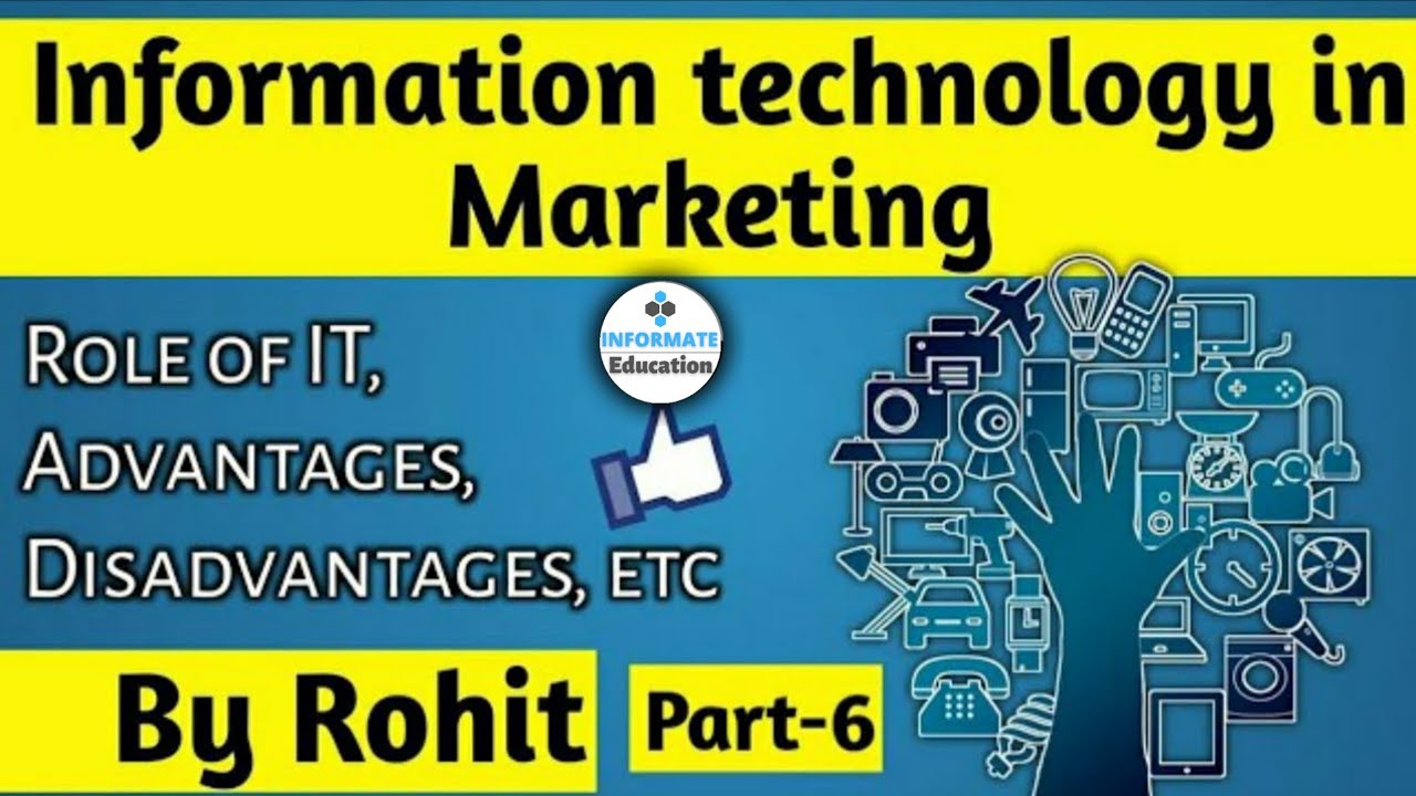 Information technology in Marketing | Role of information technology in marketing