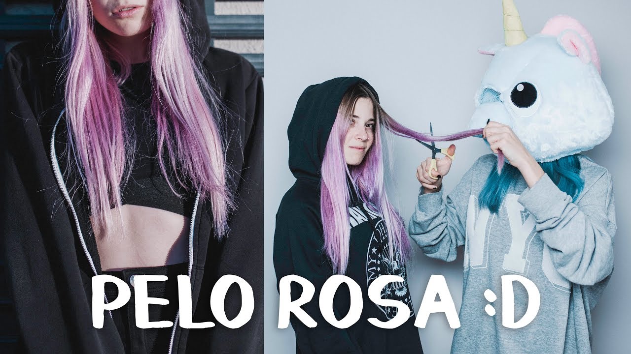 MI AMIGA ME TIÑE DE ROSA