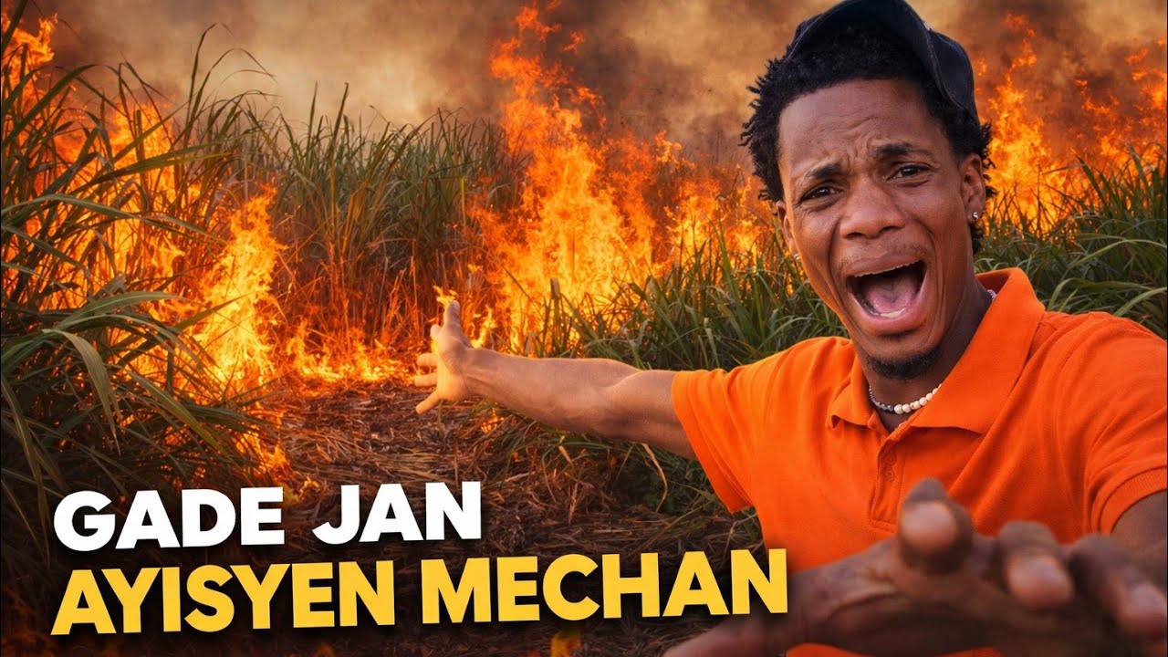 Ayisyen mechan😱Yo boule jaden Ayiti cheri a plat 