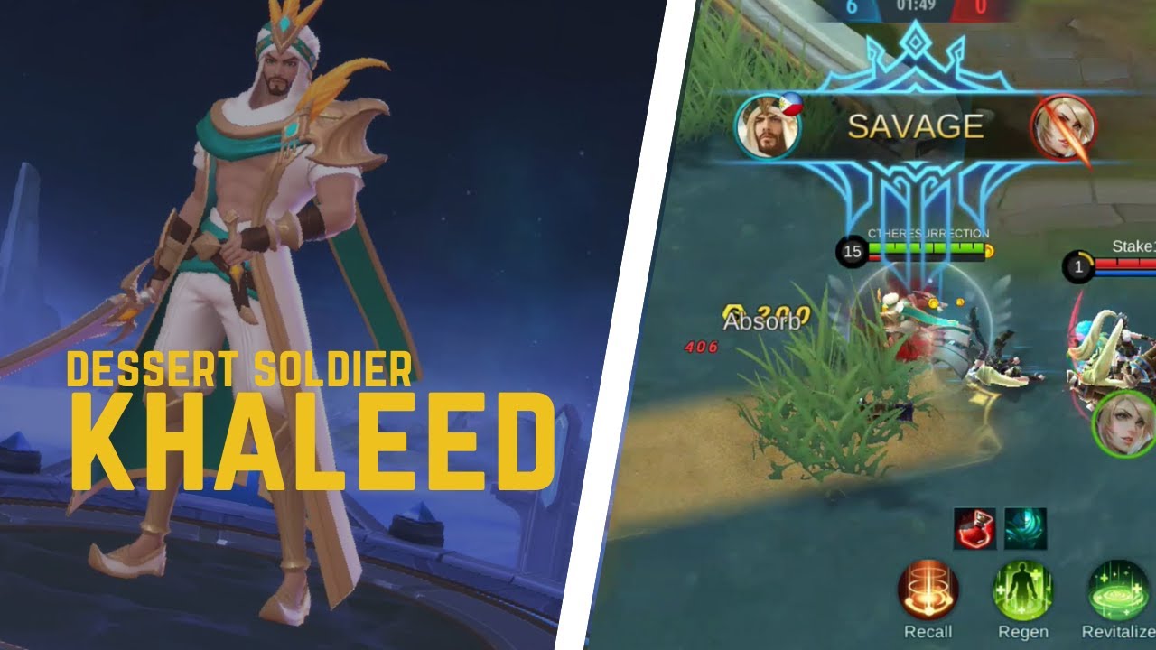NEW HERO: KHALEED DESERT SOLDIER