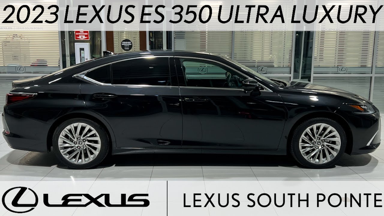 2023 Lexus ES 350 Ultra Luxury Package (L240334A) - Full Review and Walk Around