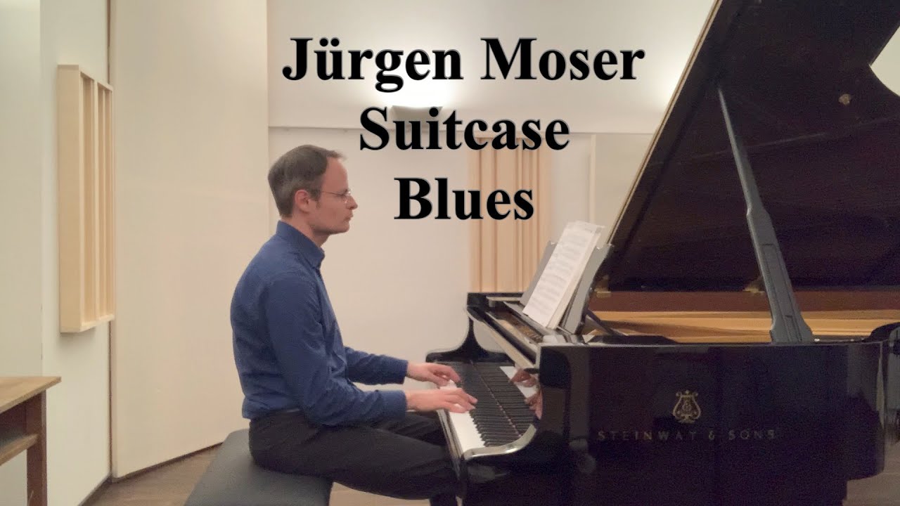 J&uuml;rgen Moser: Suitcase Blues - Rock Piano 1