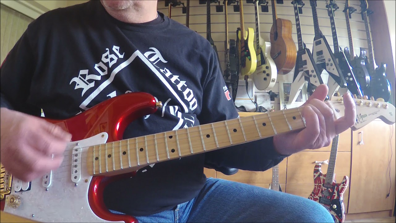 Tom Petty Face In The Crowd Guitar Cover