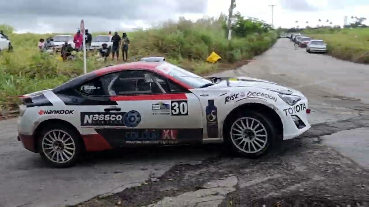 BCIC Rally Barbados 2024 Kendal run 3