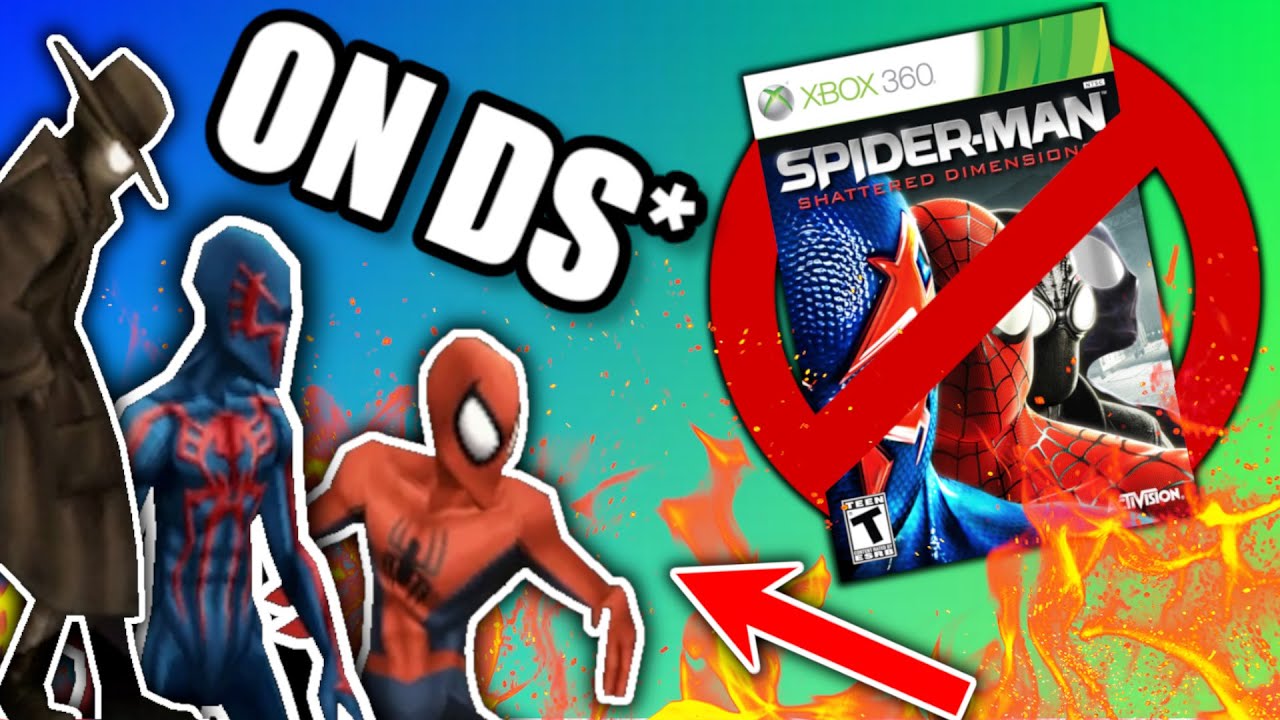Spider-Man Shattered Dimensions but it's on DS