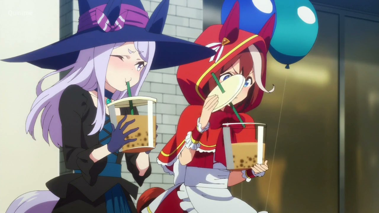 TOKAI TEIO & MEJIRO MCQUEEN DRINK ... UMA MUSUME PRETTY DERBY S2