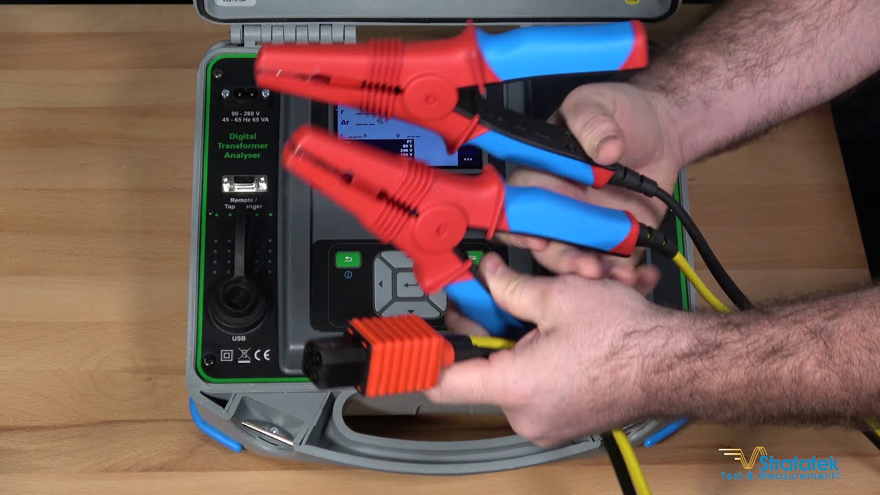 Measuring Turns Ratio (TTR) and Winding Resistance with Metrel MI 3280 Digital Transformer Analyzer