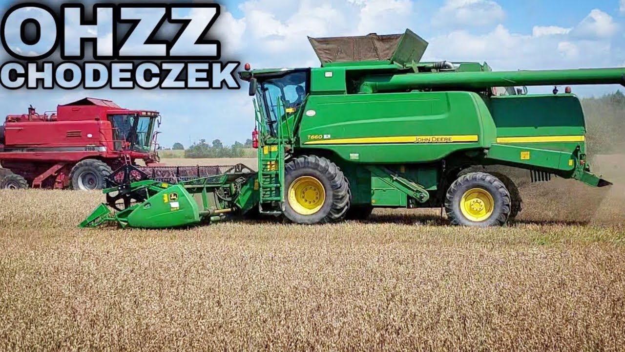 ✰ŻNIWA 2021 & SZYBKIE TALERZOWANIE✰ OHZZ CHODECZEK ✰JOHN DEERE T660 ✰CASE 2188 & FENDT VARIO 939✰