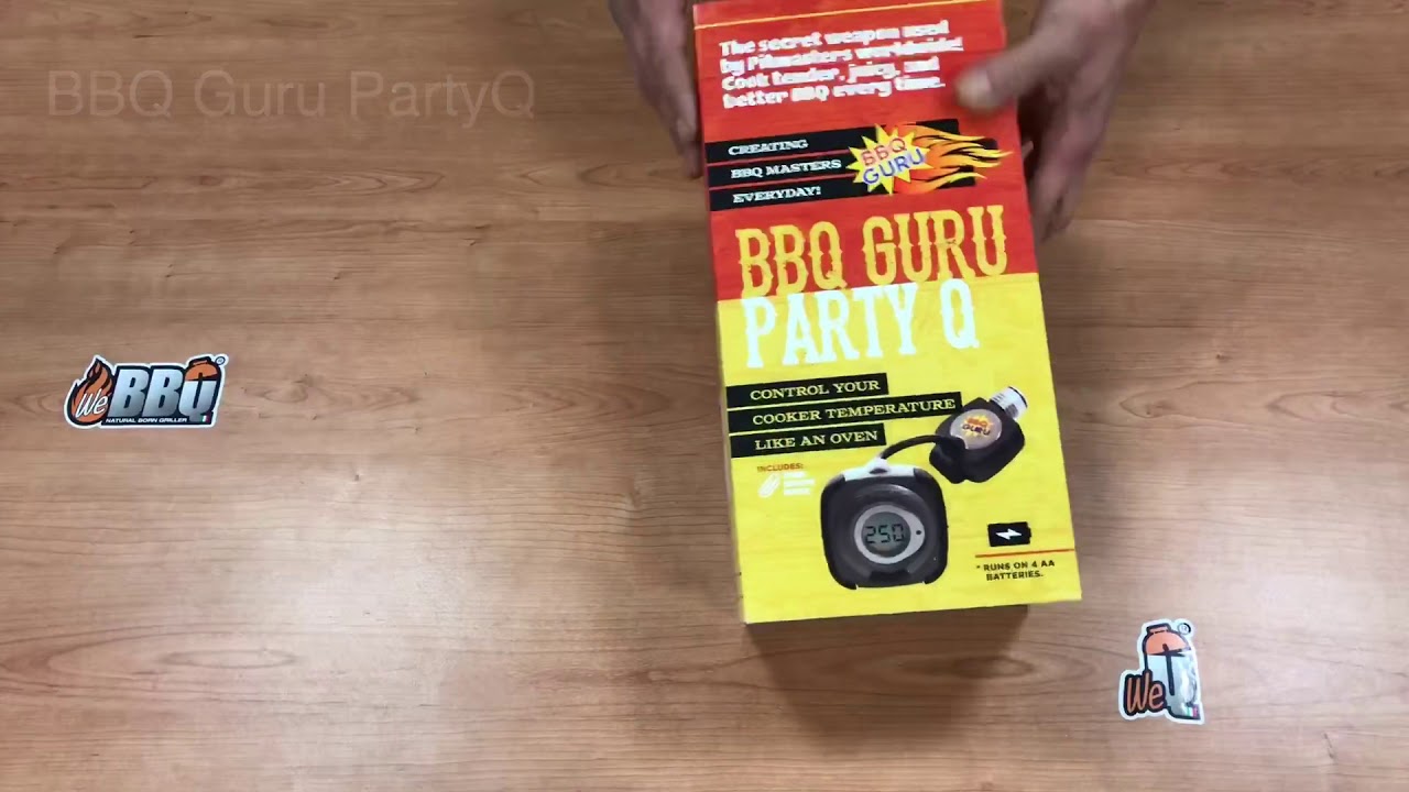 WeBBQ - Unboxing BBQ Guru PartyQ