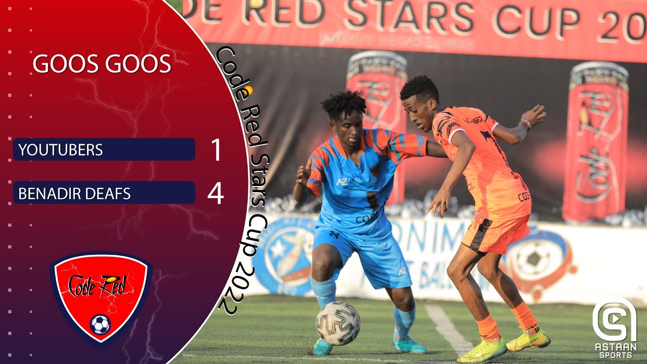 GOOSGOOS: Benadir Deafs (4-1) Youtubers.