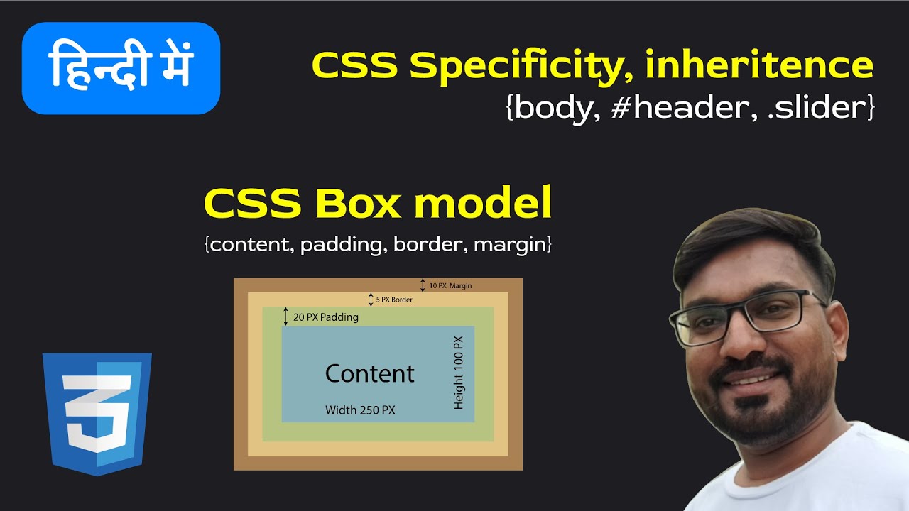 CSS Specificity & Box Model Explained in Hindi | Web Development Basics for Beginners