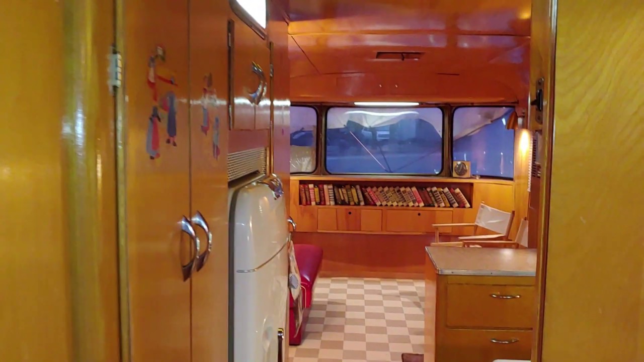 FOR SALE: 1951 36' Imperial Spartan interior walk through vintage camper trailer. 65,000 OBO