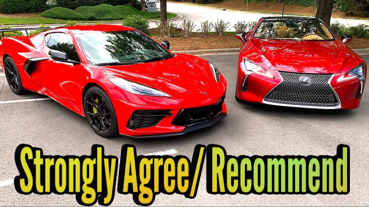 2020 C8 Mid Engine Corvette Owner DRIVES LC 500 Lexus Coupe! *Here's My Opinion*
